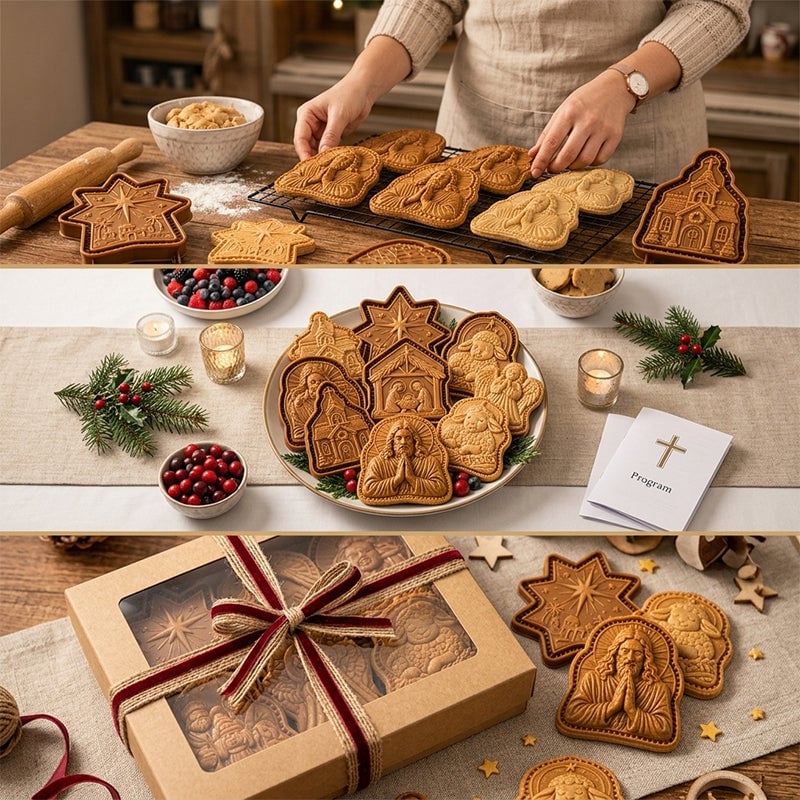 Christmas Mini Pie Mold Collection