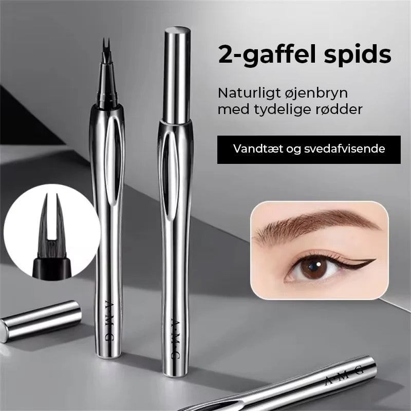 Blyant med mikroforkspids Langtidsholdbar vandfast brynblyant