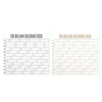 Großformatiger Wandkalender