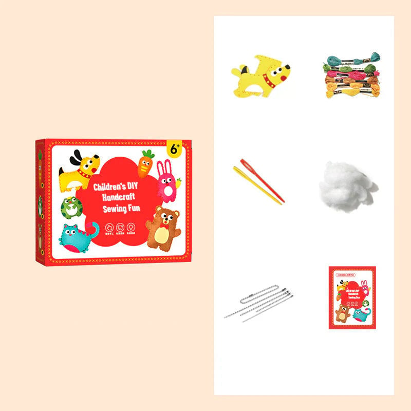 🧵DIY Puppe nähen Spielzeug für Kinder