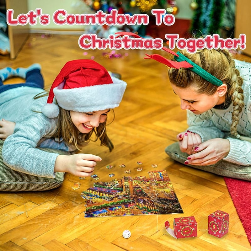 🎅🏽🧩Advent Calendar 2023 Christmas Jigsaw Puzzles