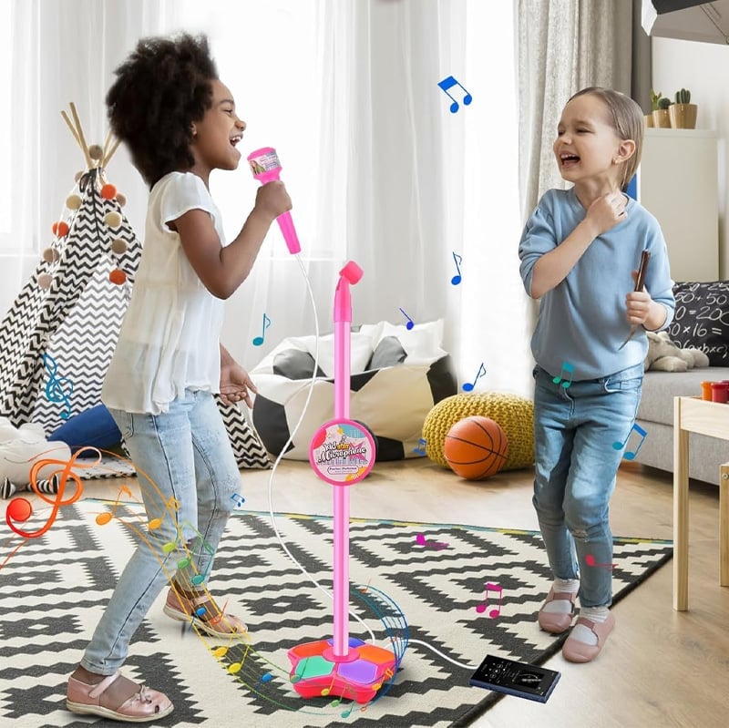 🎤 Kids Microphone and Stand