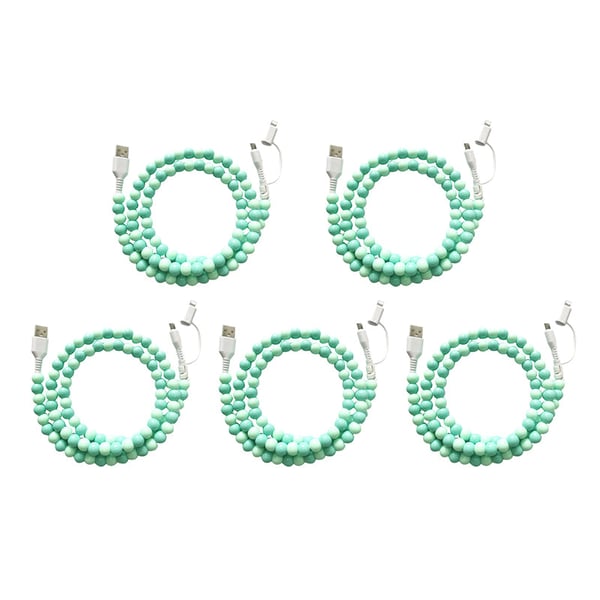 Creative Beaded 2-in-1 Data Cable