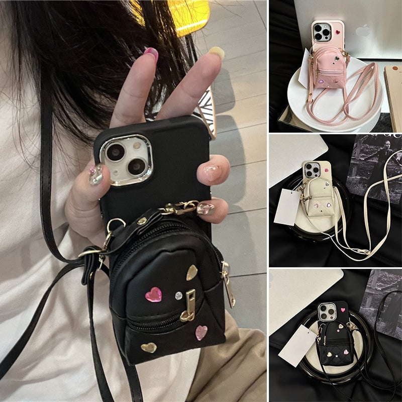Handtasche-Telefonhülle mit Münzfach für iPhone