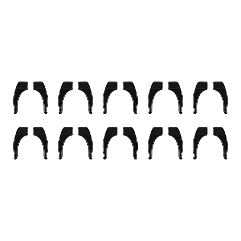 10 Paare,Schwarz