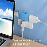 3 in 1 rotating socket converter