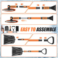 Sakerplus® Winter Snow Brush Scraper Tool