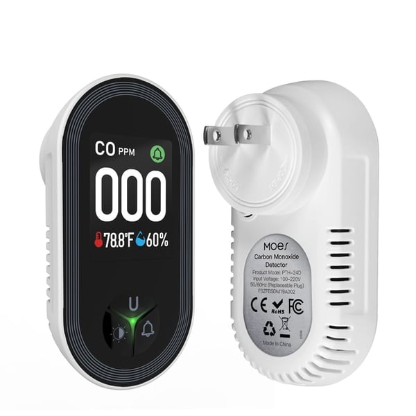 CO Temperature and Humidity Monitoring Alarm