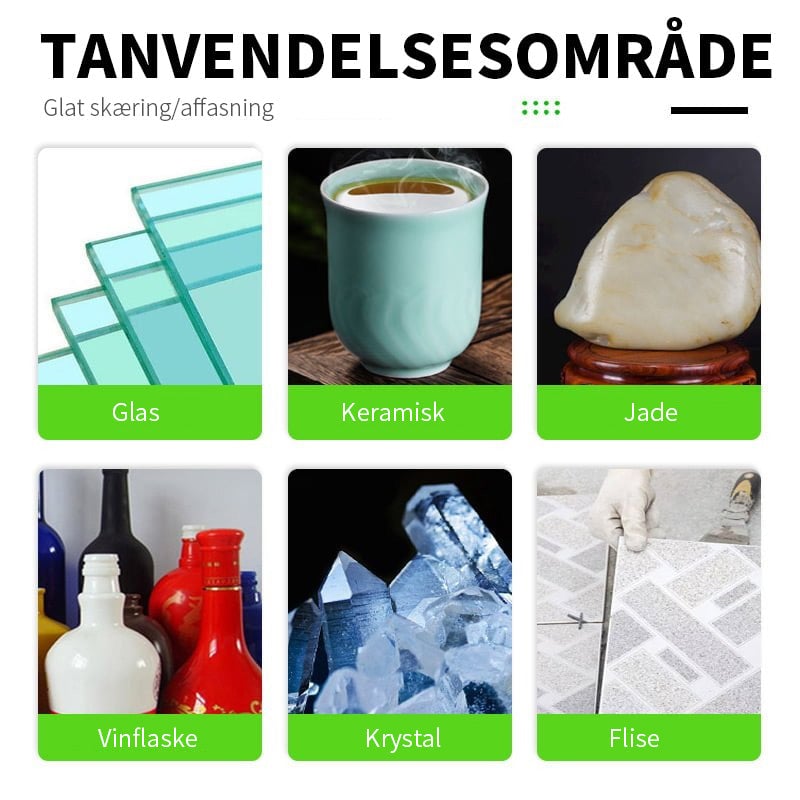 Sale - Skæreskive til glas  ⭐⭐Køb mere spar mere⭐⭐