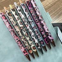 7 PCS Leopard Print Ballpoint Pens
