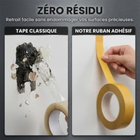 Ruban adhésif double-face puissant et imperméable