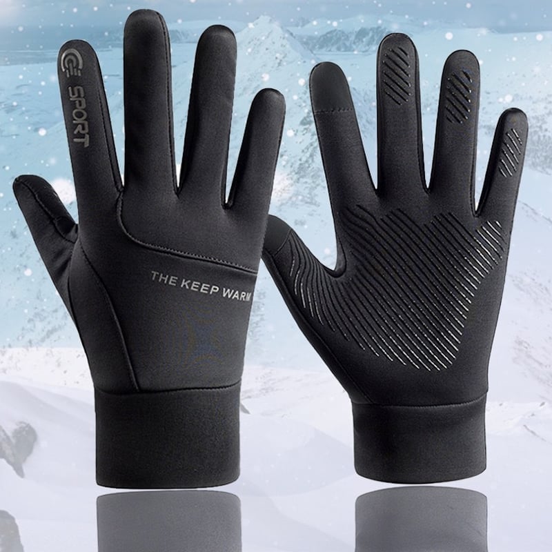 Thermo-Sport-Handschuhe Winddicht & Touchscreen-fähig