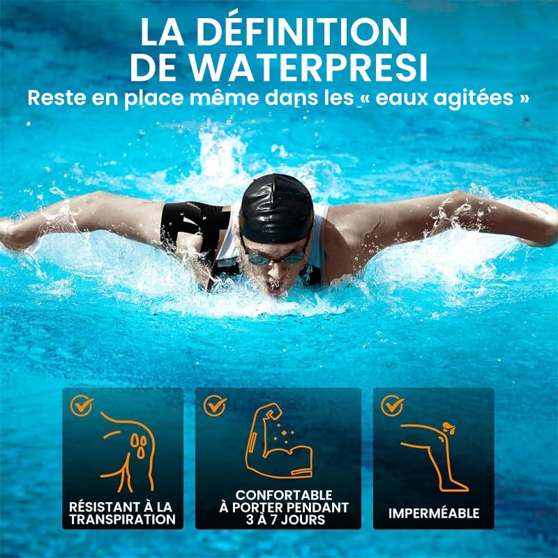 Bande kinésiologique pour soulager les douleurs à l'épaule