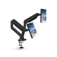 Kexon™ Universal Gas Spring Dual Arm Monitor Mount