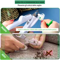 Tagliaunghie professionale per animali domestici