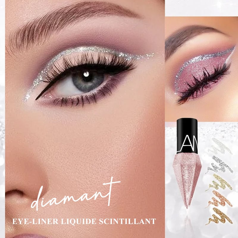 Eye-liner diamant liquide scintillant