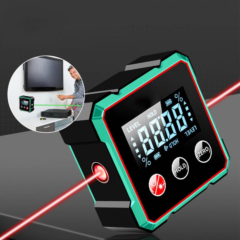 Digitales Doppelseitiges Laser-Magnet-Wasserwaage