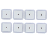 Square Light-Controlled Night Light
