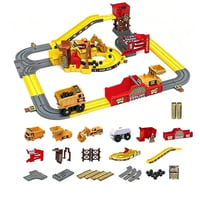 Multi-Functional Quarry Adventure Electric Track Set