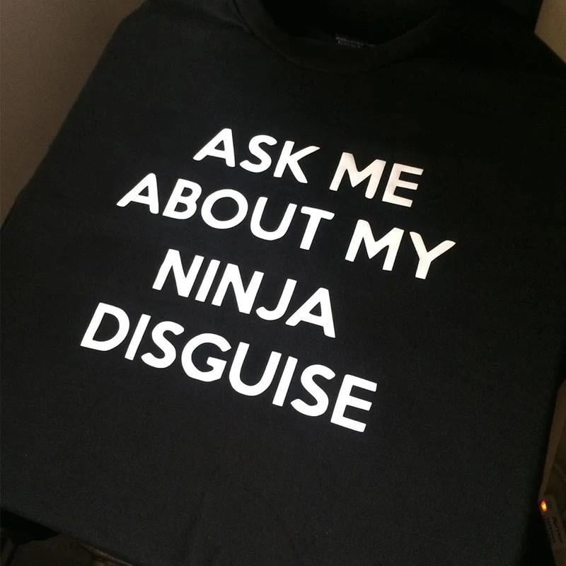 Camiseta Ninja Disguise