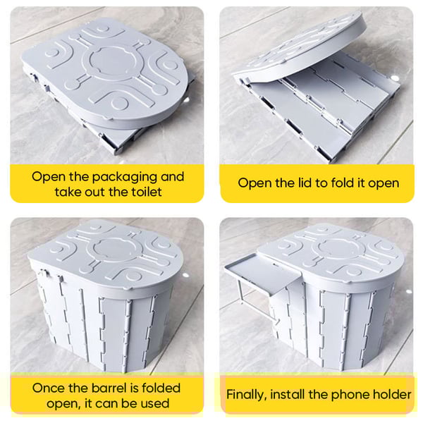 Sakerplus Portable Camping Toilet