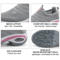 Women Breathable Mesh Slip On Sneakers