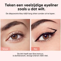 Rotatie-eyelinerstempelpen met dubbel kopontwerp