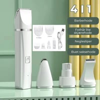 4-i-1 kjæledyrhårbarbermaskin