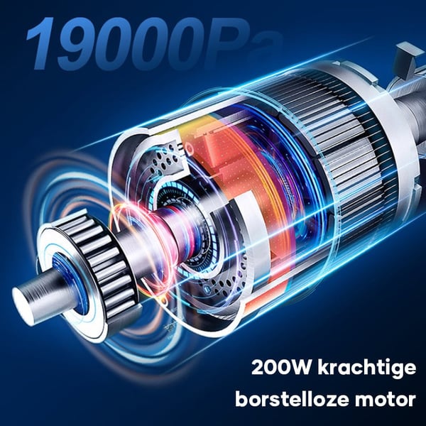 Slanke V8 Mate draadloze autostofzuiger