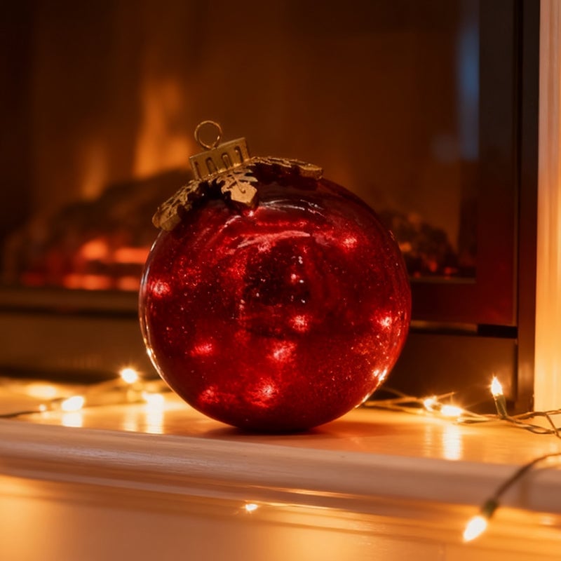 Glas-Tisch-Weihnachtsornamente