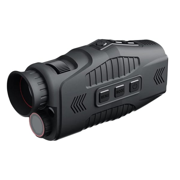8X Infrared Night Vision Monocular With Digital Crosshairs & Video Recording For Hiking