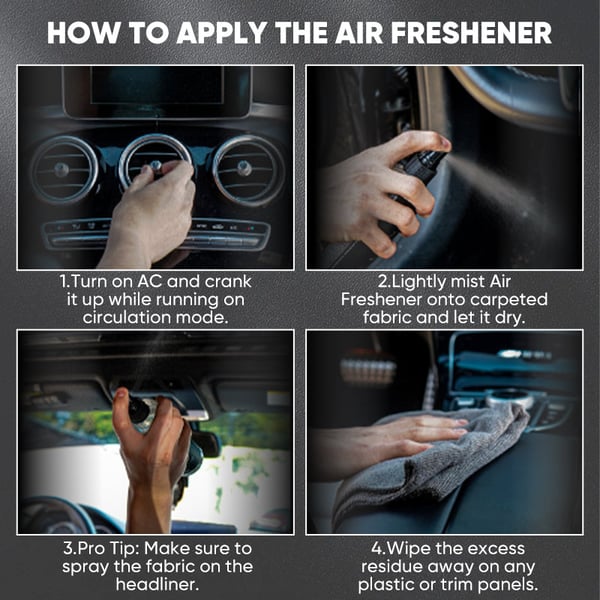 Long-Lasting Car Air Freshener Spray