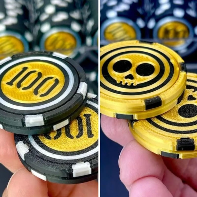 Chips Stack Magnetic Fidget Slider