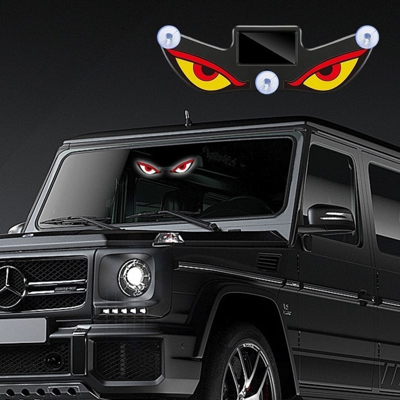 Car Solar-Powered Devil Eye Dynamic Lights