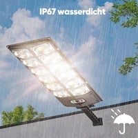 Solar-LED-Lampe für den Außenbereich