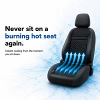 Sakerplus® Cooling Car Seat Cushion with Ventilation & Massage