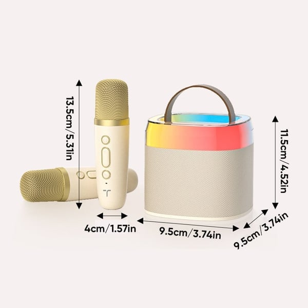 Wireless Karaoke Speaker with Microphone