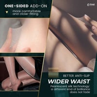 Pearlescent Silk Stockings