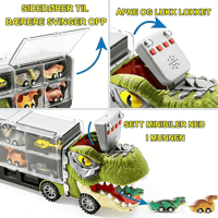 Dinosaur Transport Lastebilsett