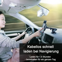 3 in 1 Kabelloses Ladegerät und Autotelefonhalter