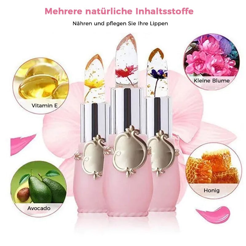 ✨Blumen Temperaturempfindlicher faebverändernder Lippenstift