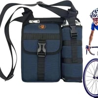 Sacs imperméables de fronde de bandoulière de poitrine de camping avec le support de bouteille d'eau