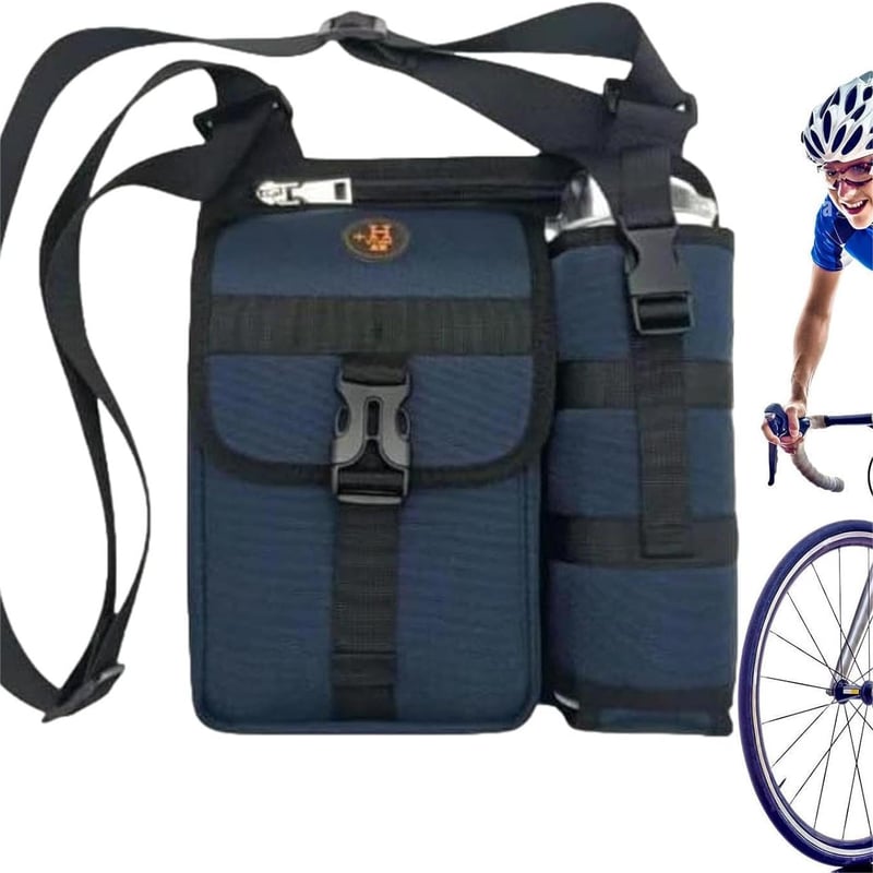 Sacs imperméables de fronde de bandoulière de poitrine de camping avec le support de bouteille d'eau