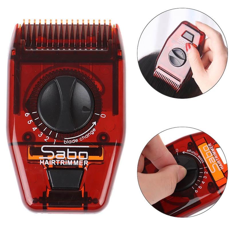 Multifunctional manual hair trimmer