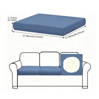 Outdoor Patio Sofa Cushion Covers