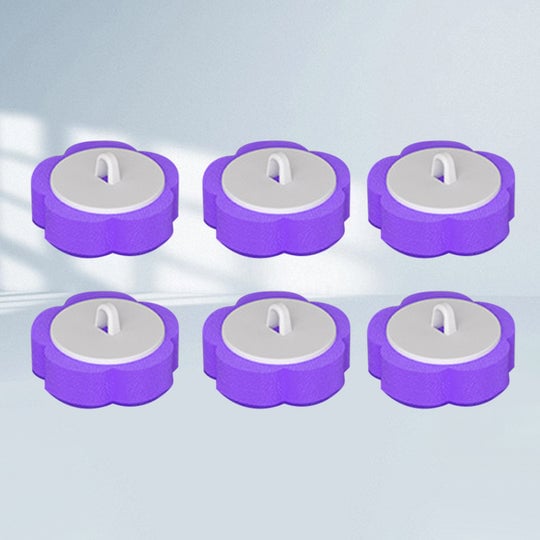 6PCS BRUSH HEAD - LAVENDER