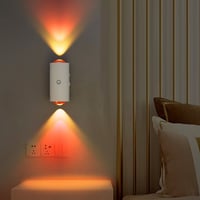 Smart Motion Sensor Wall Lamp with Colorful Gradient