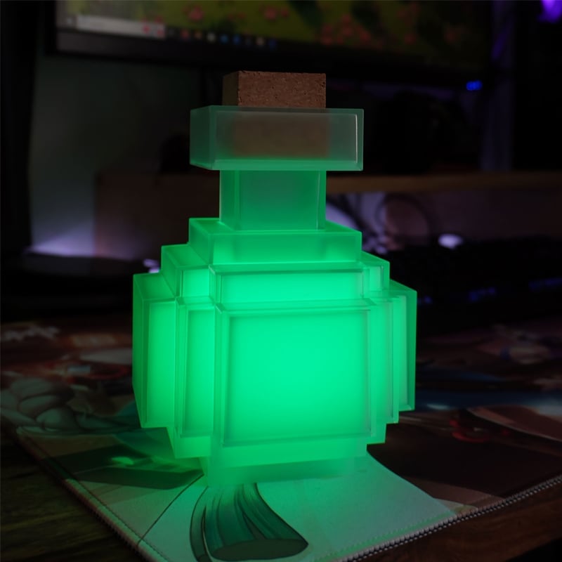  Minecraft LED-Trankflasche Spielzeug