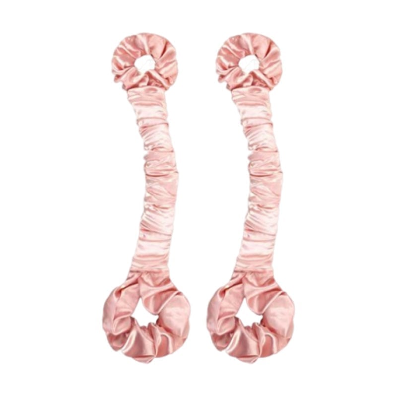 Multi-function Satin Heatless Hair Curler & Hair Tie Non