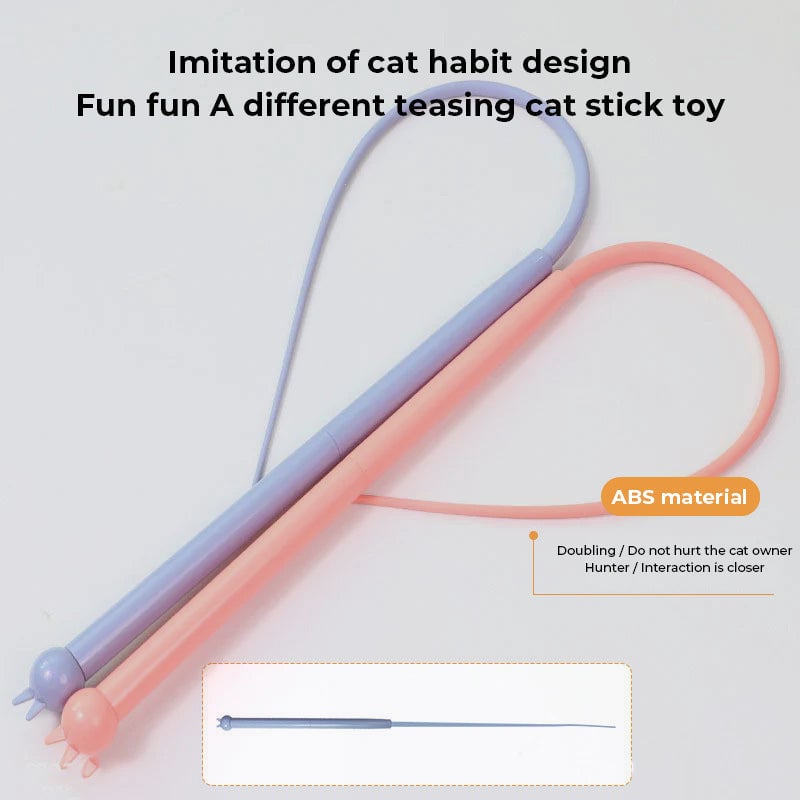 Silicone Simulate Tail Cat Wand